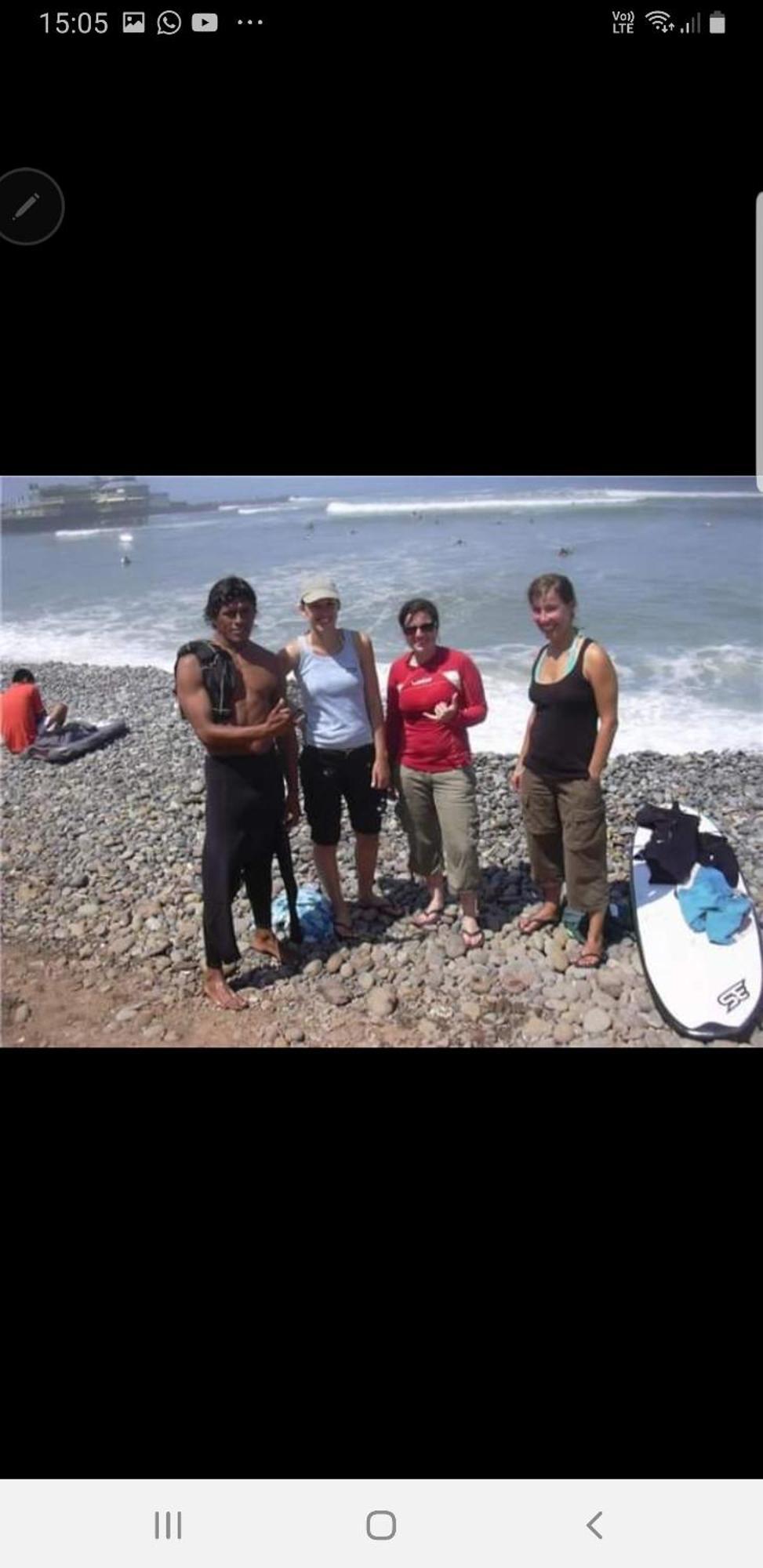 Appartamento Huanchaco Surf Camp Esterno foto